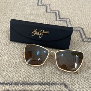 Puakenikeni 61mm PolarizedPlus2® Flat Front Cat Eye Sunglasses